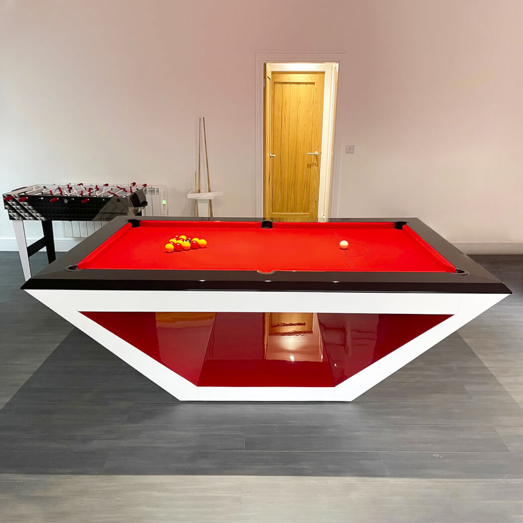 The Rameses Slate Bed Pool Table Liberty Games