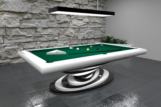 The Everest Slate Bed Pool Table