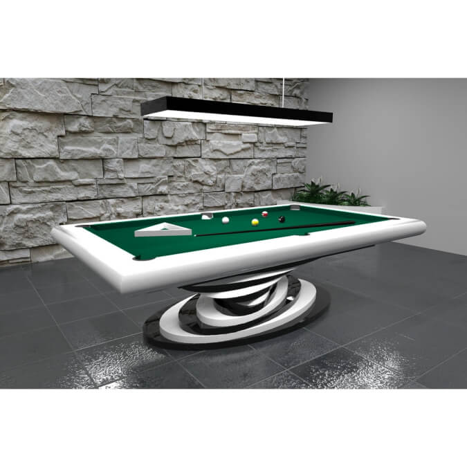 The Everest Slate Bed Pool Table