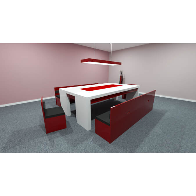 The Fusion Slate Bed Pool & Dining Table