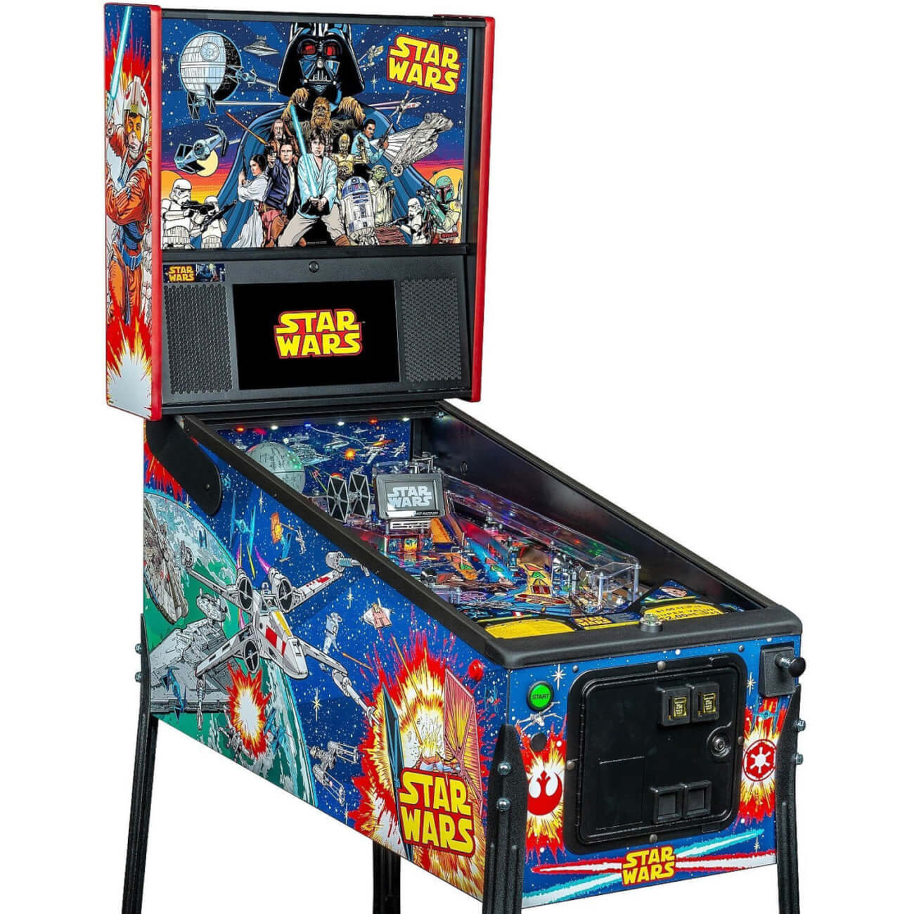 Stern Star Wars Comic Art Pro Pinball