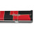 Peradon Halo Red/Black Case for 3/4-Jointed Cue & Extension