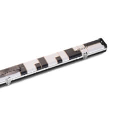 Peradon Black & White Halo Case for 3/4-Joint Cue