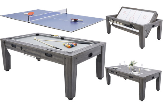 Pureline Multi Games & Dining Table - 6ft/7ft