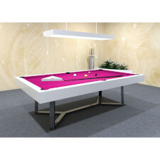 The Silverlight Deluxe Slate Bed Pool Table