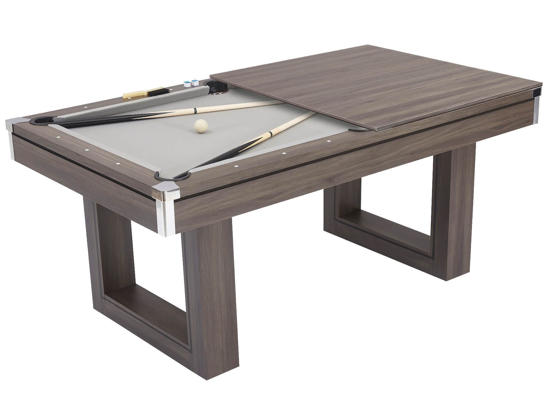 Amalfi II Pool Dining Table & Table Tennis Top - 6ft/7ft