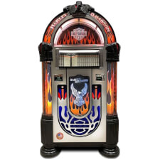 Rock-Ola Harley-Davidson Flames CD Jukebox 