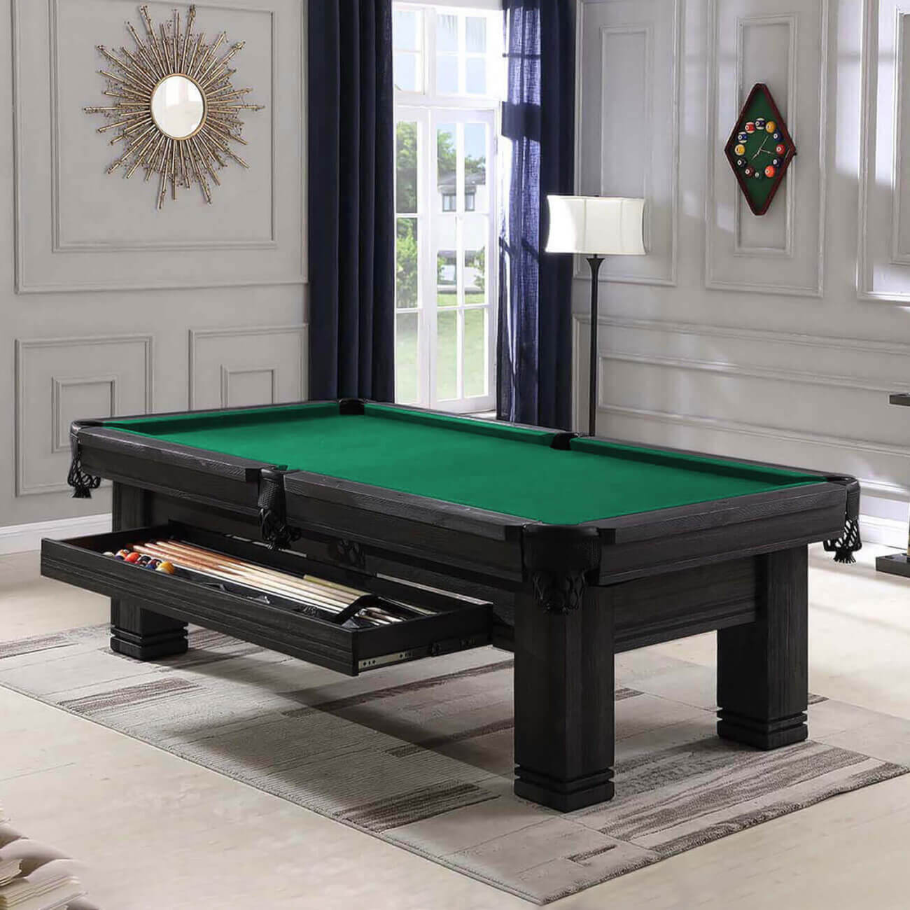 The Pureline Washington IV Pool Table