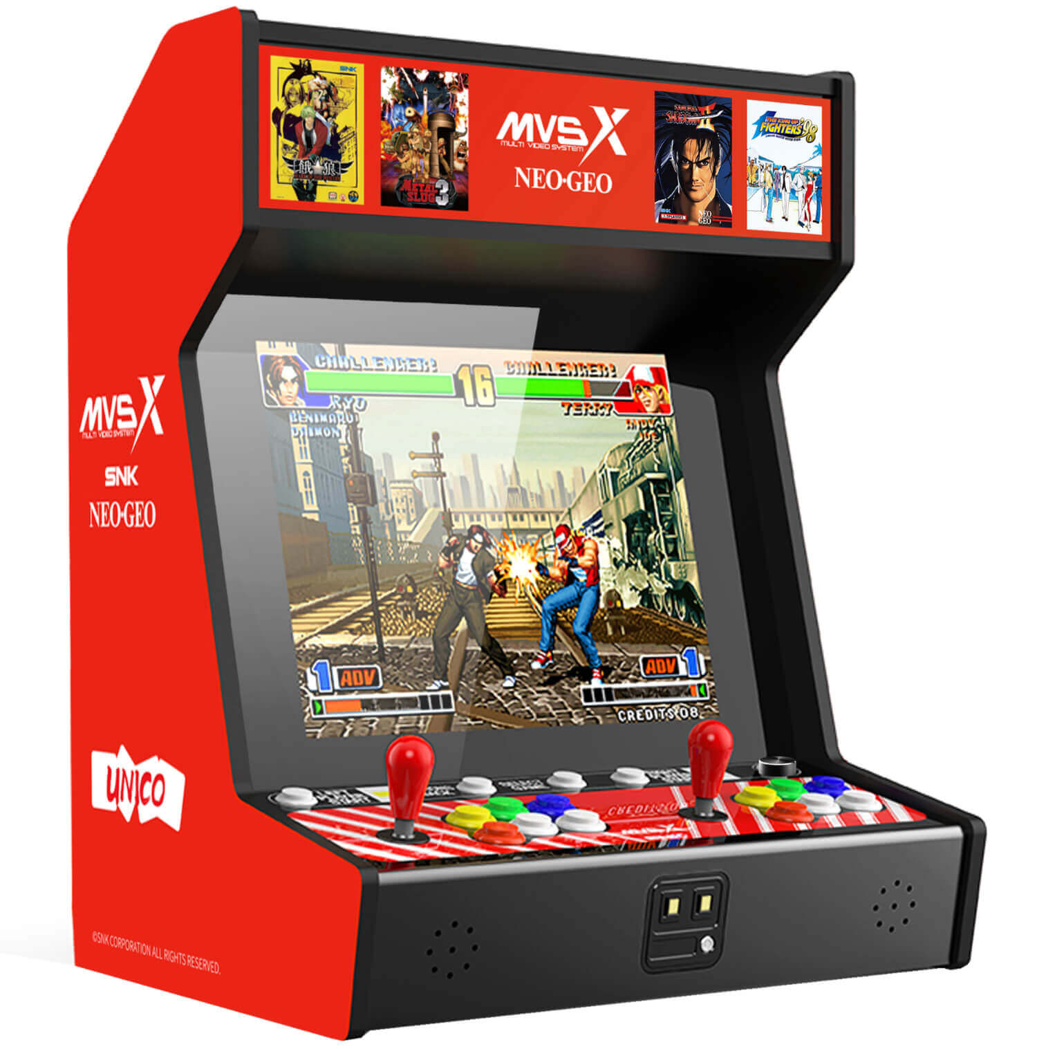 SNK NeoGeo MVSX Multi Game Arcade Machine | Liberty Games