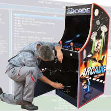 Cosmic Creators' Cabinet: Build Your Own Arcade Machine