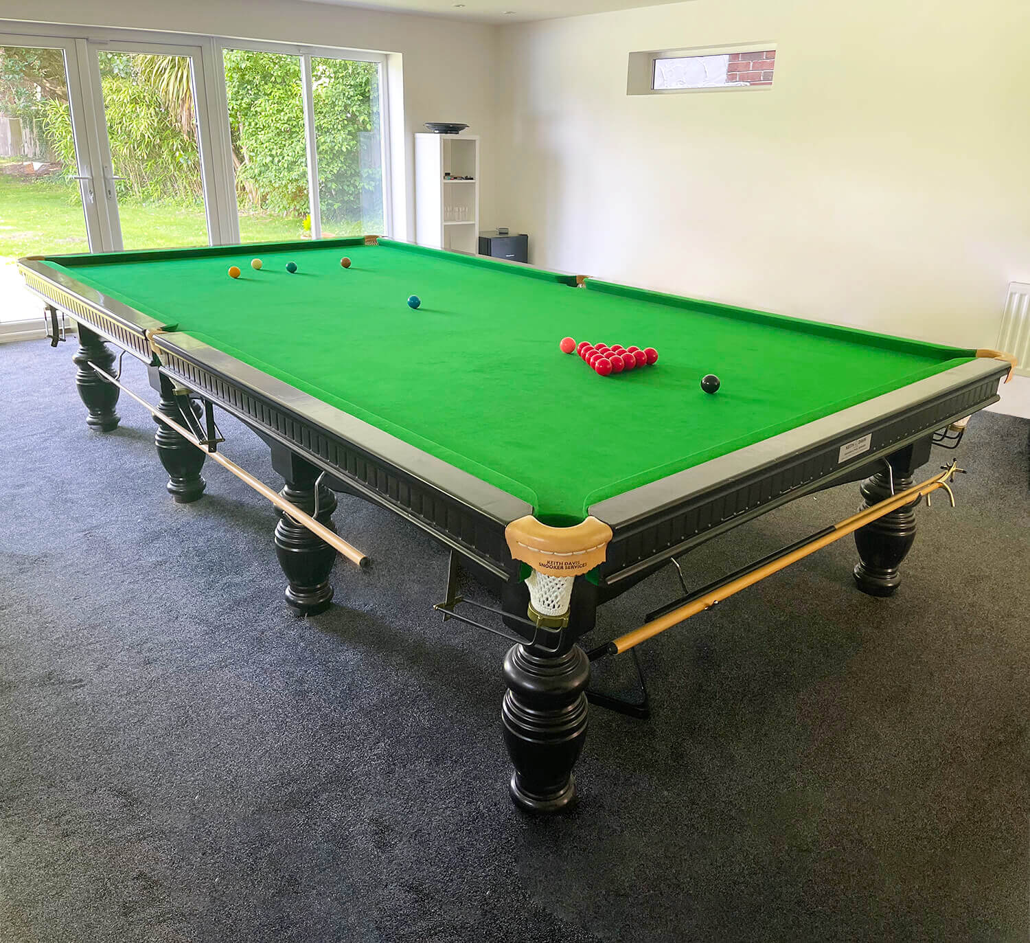 Fully Refurbished Slate Bed Full Size, How Much Does A Full Size Snooker Table Weigh