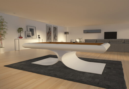 The Veyron Slate Bed Pool Table