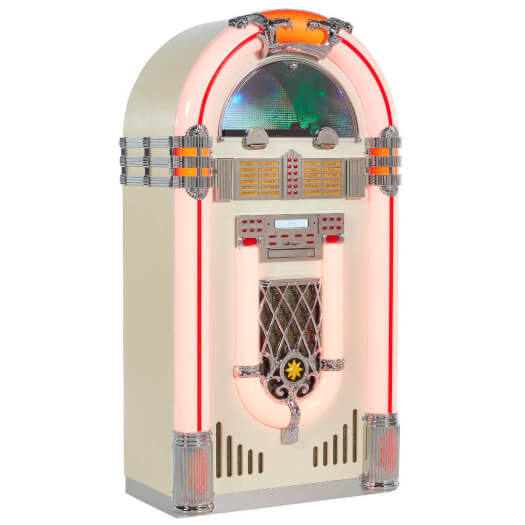 Graded Stock: Pureline 128V Retro Bluetooth CD & Vinyl XL Jukebox