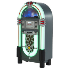 Graded Stock: Pureline 105V Retro Bluetooth, CD & Vinyl Jukebox