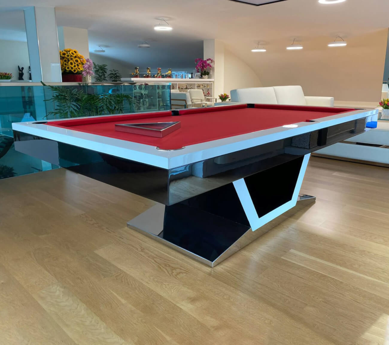 The Vermont Slate Bed Pool Table
