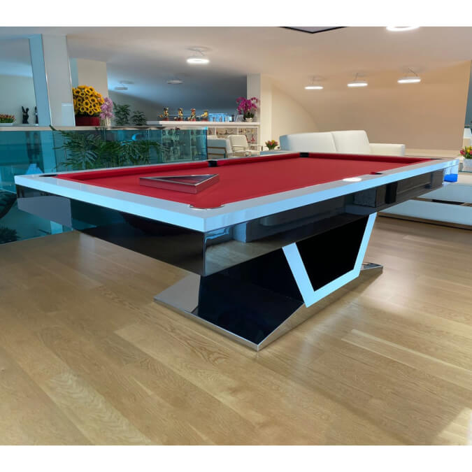 The Vermont Slate Bed Pool Table