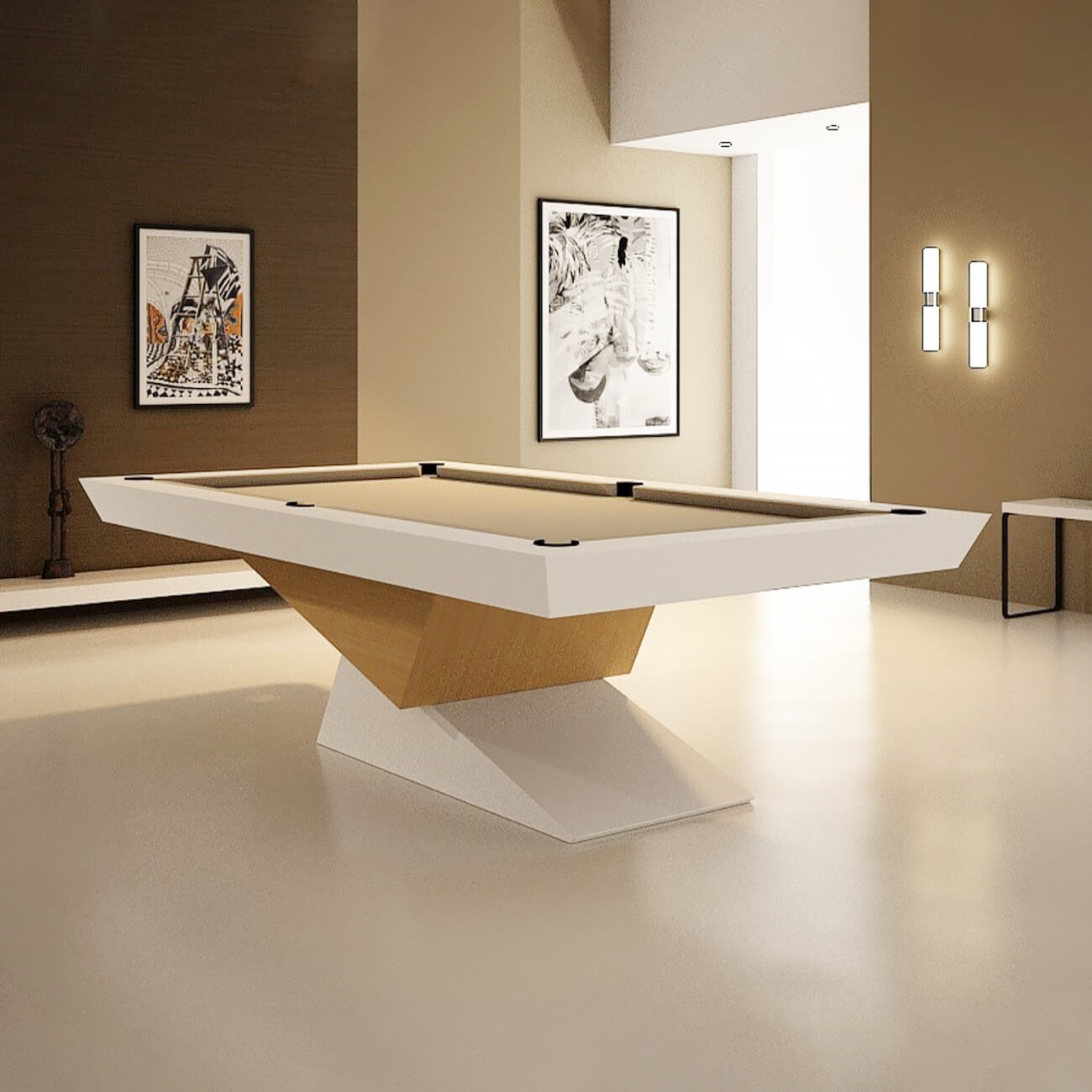 The Meridian Slate Bed Pool Table