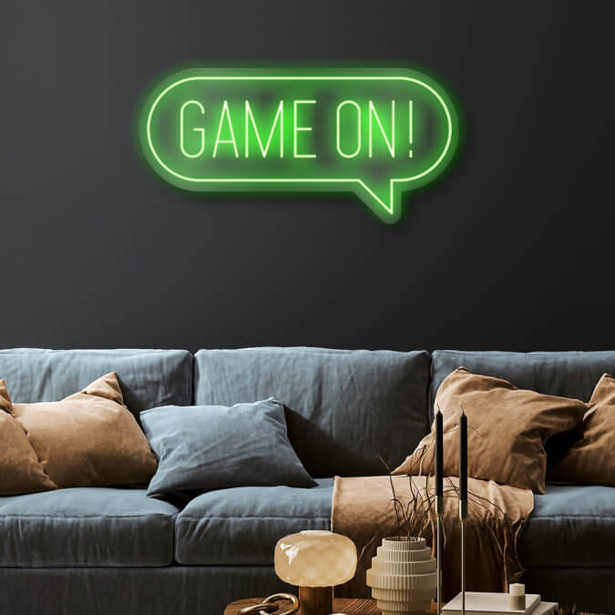 Game On LED Neon Sign