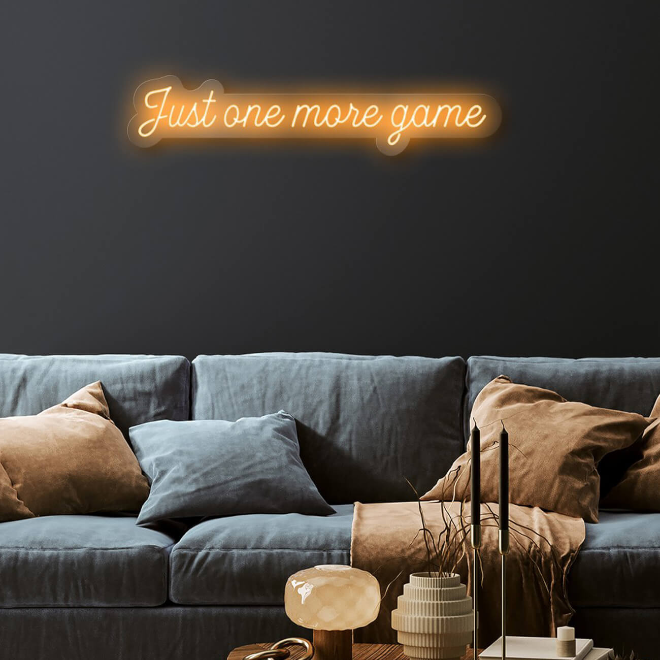 Just One More Game LED Neon Sign