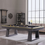Pureline San Fran American 8ft Slate Bed Pool Table