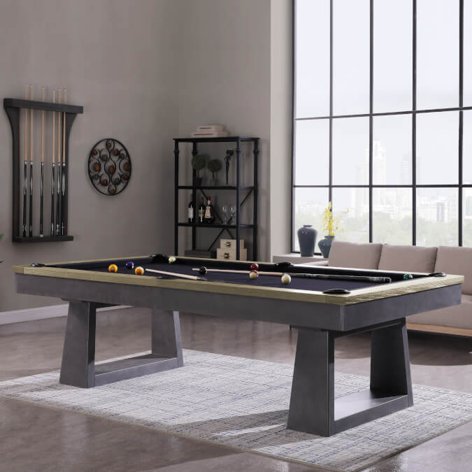 Pureline San Fran American 8ft Slate Bed Pool Table