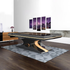 The Spartan Slate Bed Pool Table