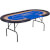 Tekscore Pro Folding Leg 7ft Poker Table With Dealer Position