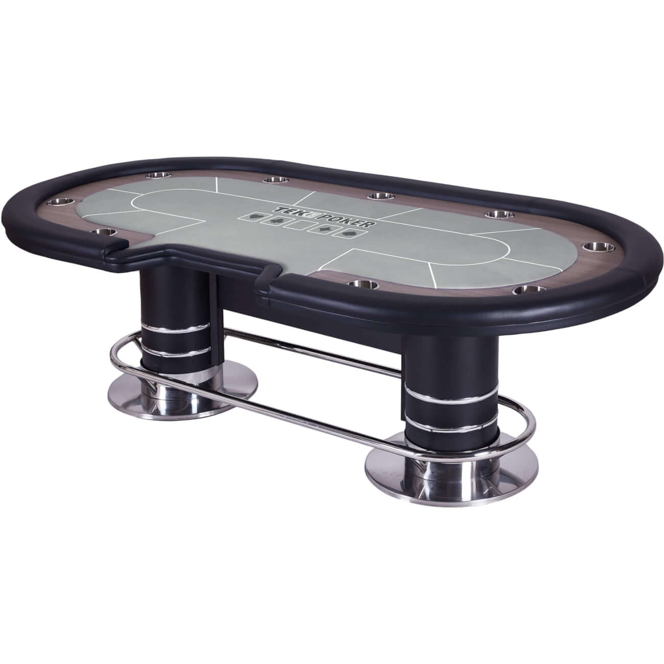 Tekscore High Roller Pro 8ft Poker Table