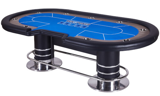 Tekscore High Roller Pro 8ft Poker Table