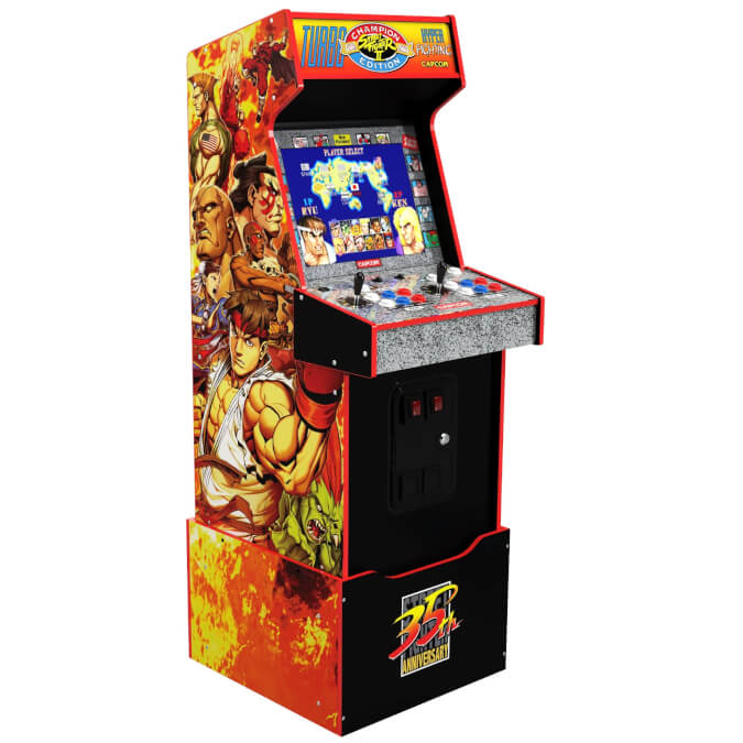 Arcade1Up Street Fighter II Turbo Capcom Legacy Arcade Machine