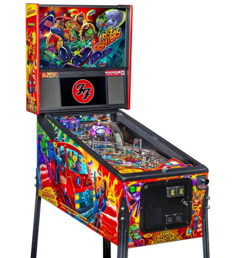 Stern Foo Fighters Premium Pinball Machine