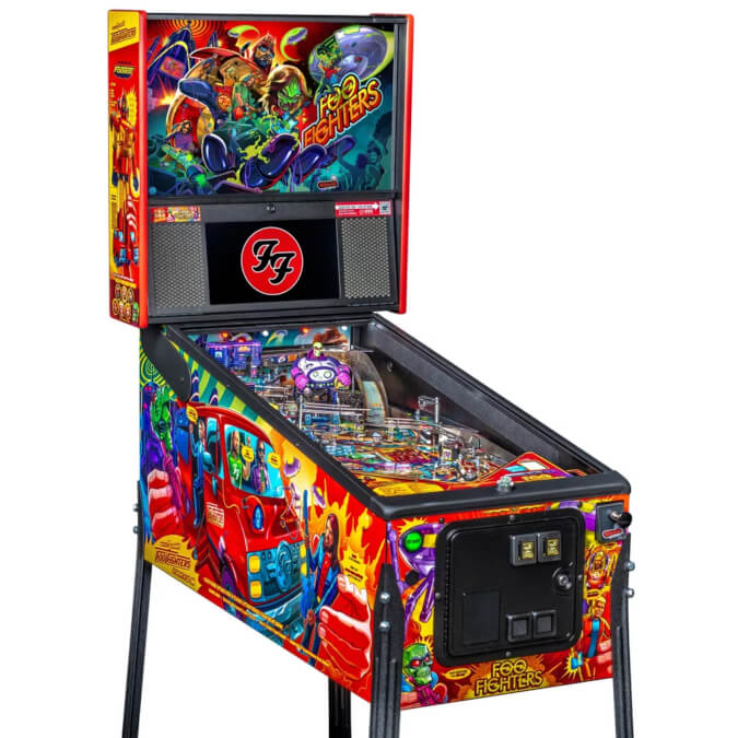 Stern Foo Fighters Premium Pinball Machine
