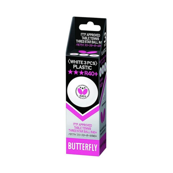 Butterfly R40+ Table Tennis Balls