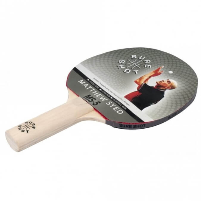 Sure Shot Matthew Syed MS-5 Table Tennis Bat