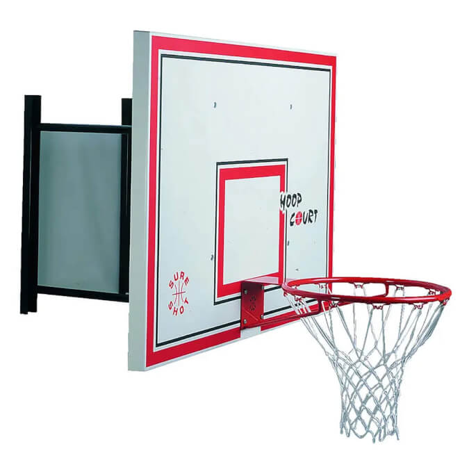 Sure Shot Euro Wall Mount Basketball Hoop