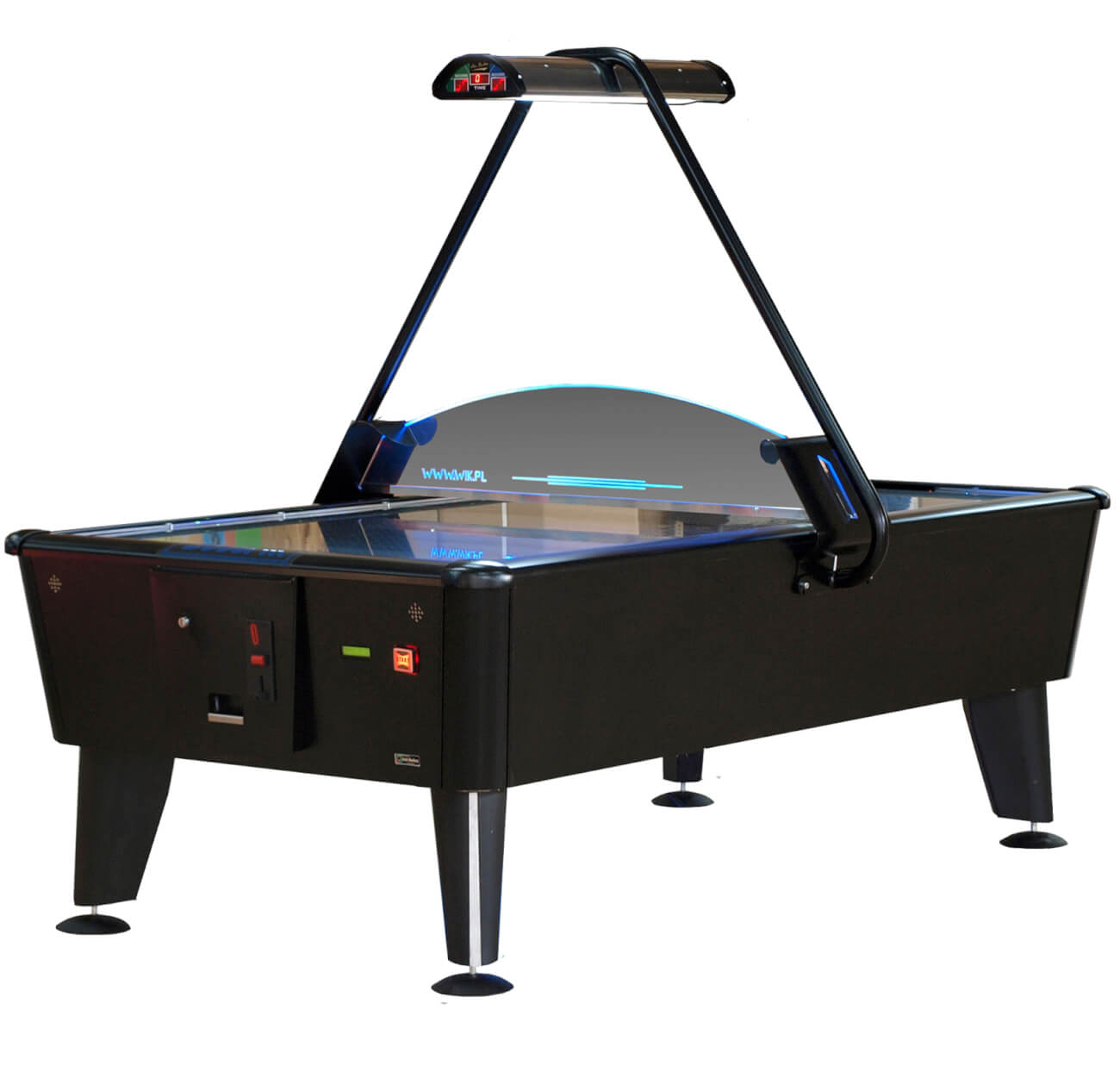 WIK Black Commercial Air Hockey Table