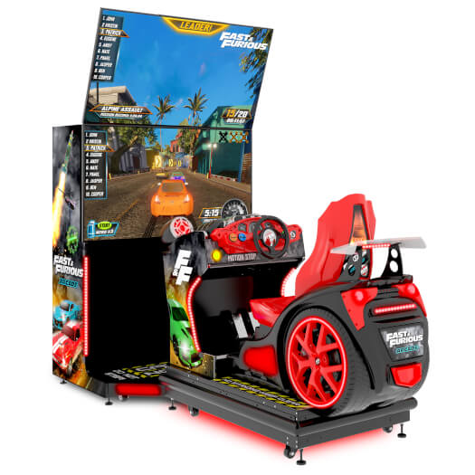 Raw Thrills Fast & Furious Arcade Machine