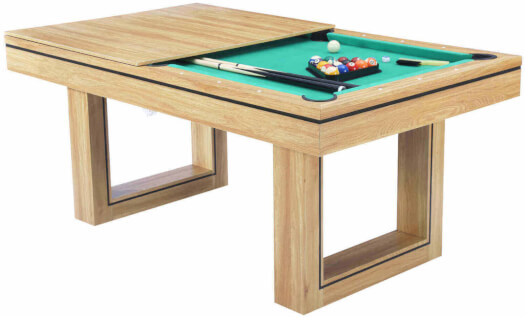 Amalfi Classic Pool Dining Table & Table Tennis Top - 6ft/7ft