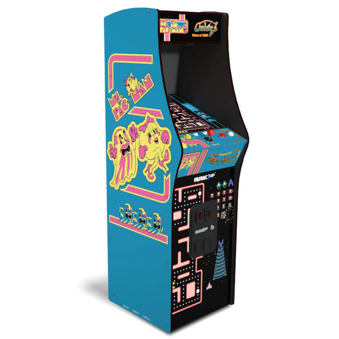 Arcade1Up Ms. PacMan & Galaga Deluxe Arcade Machine