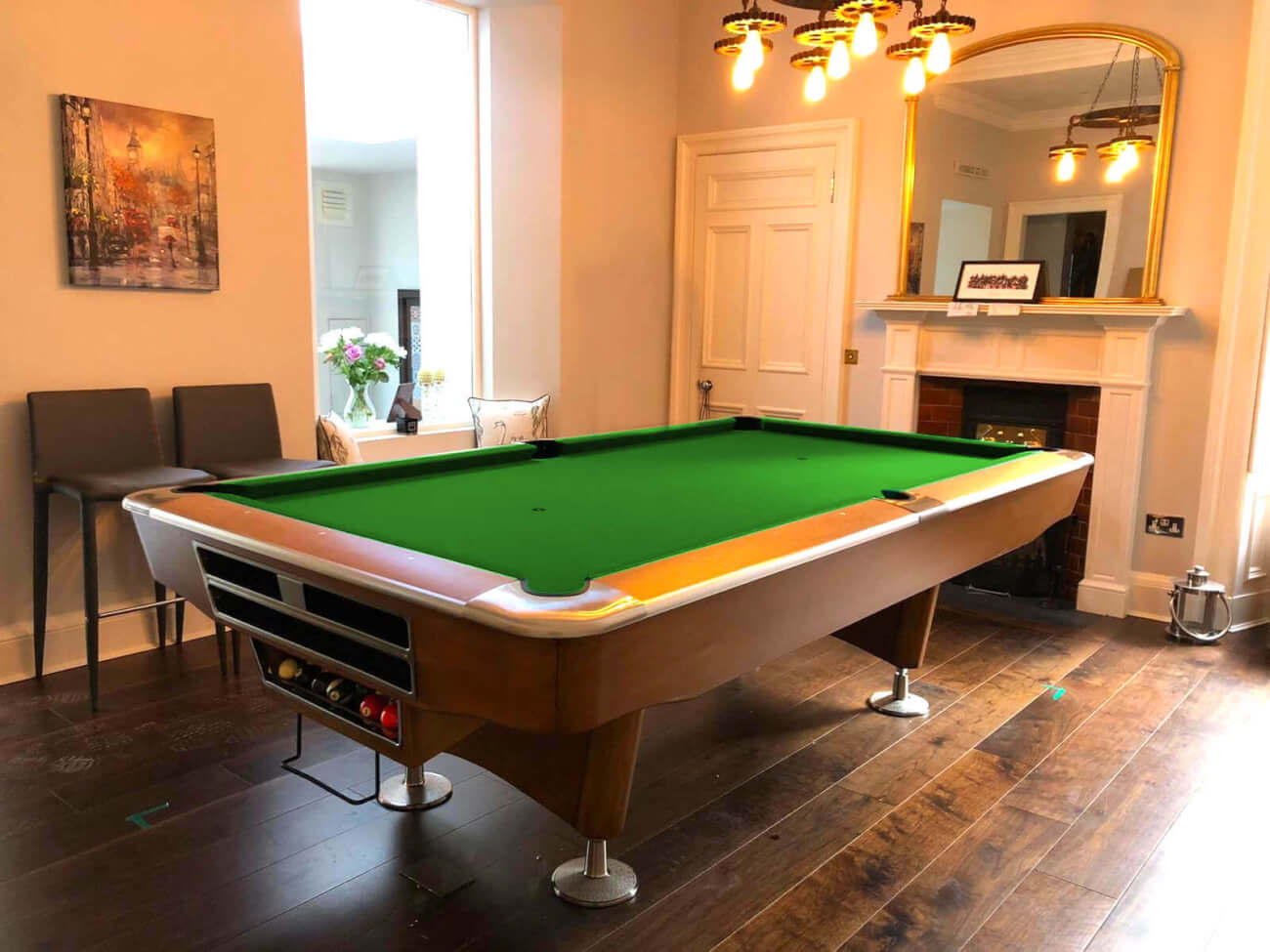Graded Stock: PureLine LA Pro American Slate Bed Pool Table