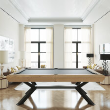 The Lincoln 8ft American Slate Bed Pool Table