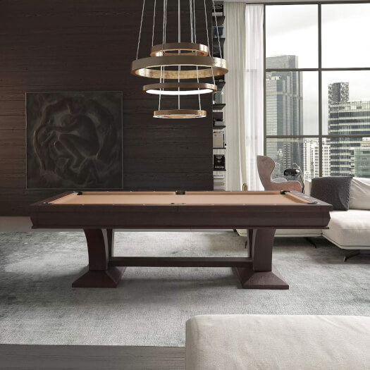 The Hamilton 7ft American Slate Bed Pool & Dining Table