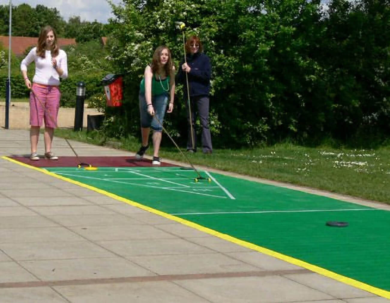Shuffleboard - Deluxe Poly Court Package