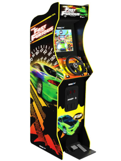 Graded Stock: Arcade1Up The Fast & The Furious Deluxe Arcade Machine