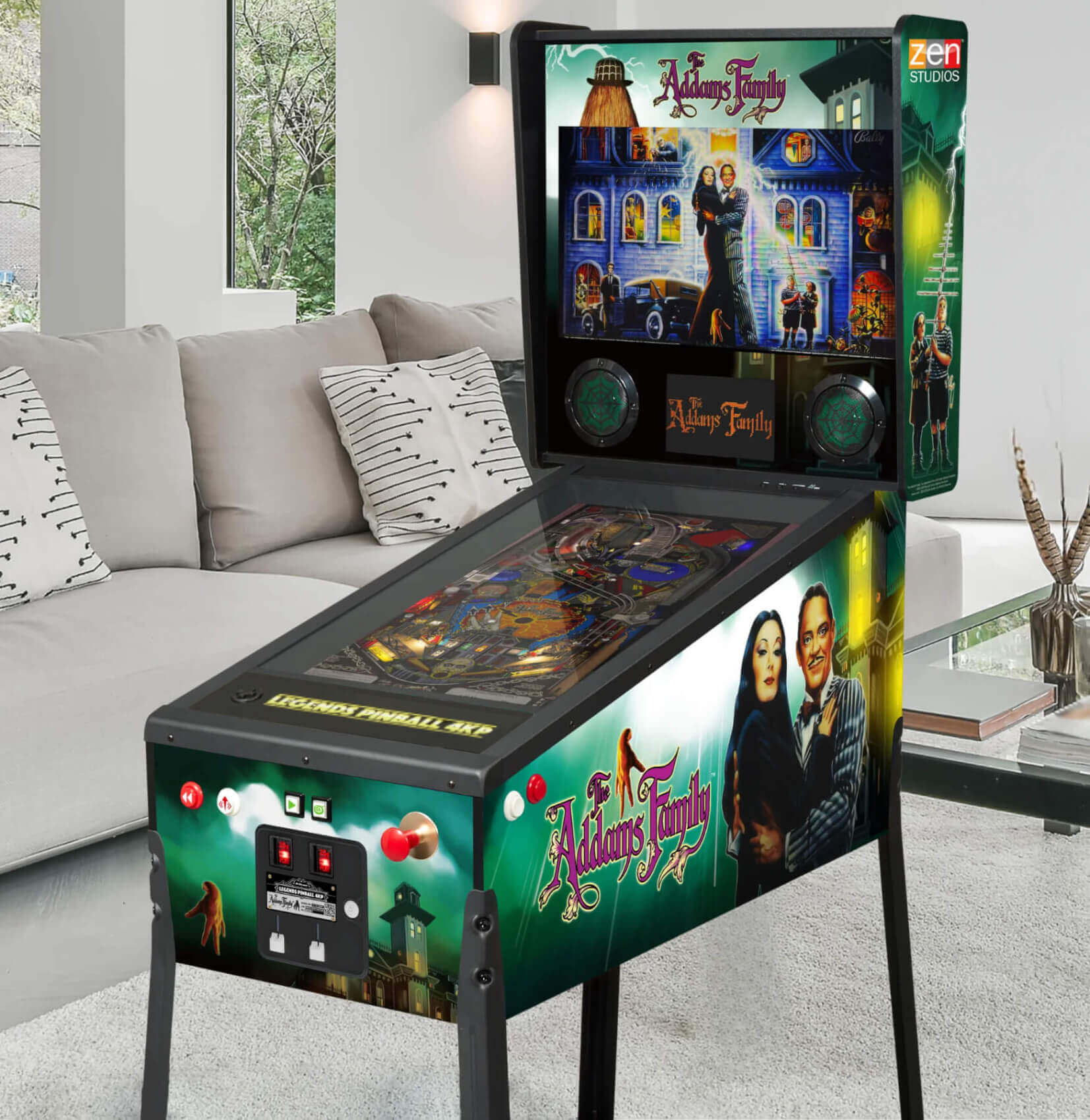 AtGames Legends Pinball 4KP The Addams Family™ Liberty Games