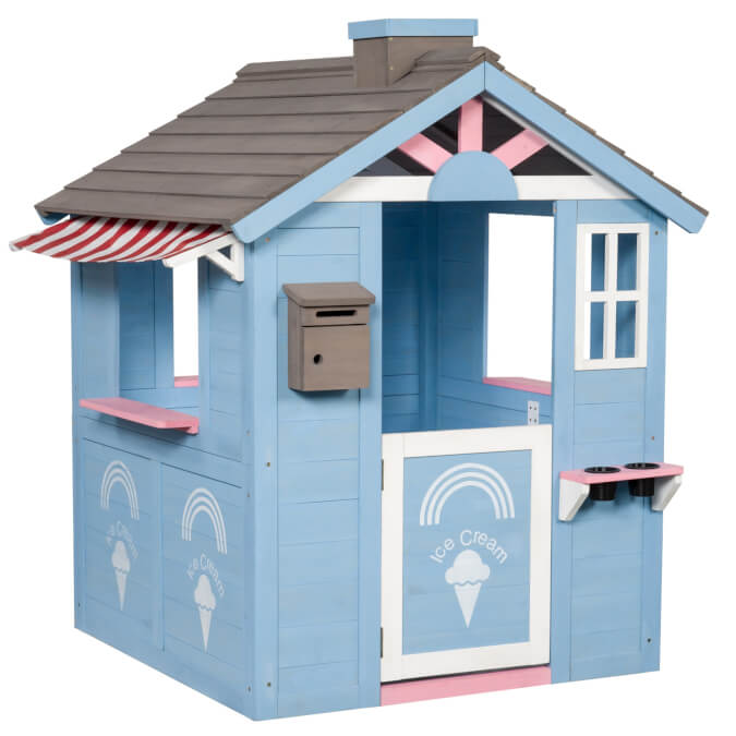 Icecream Wooden Playhouse by Swing King