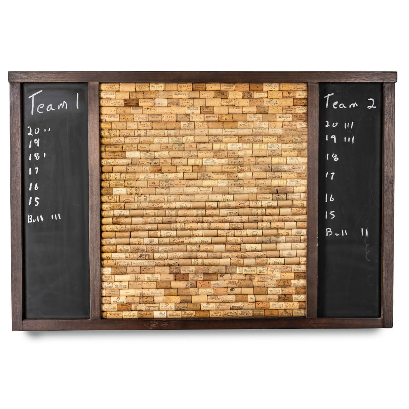 Wine Cork Darts Backboard with Optional Dartboard