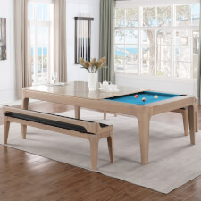 The Pureline Malta American Slate Bed Pool Dining Table