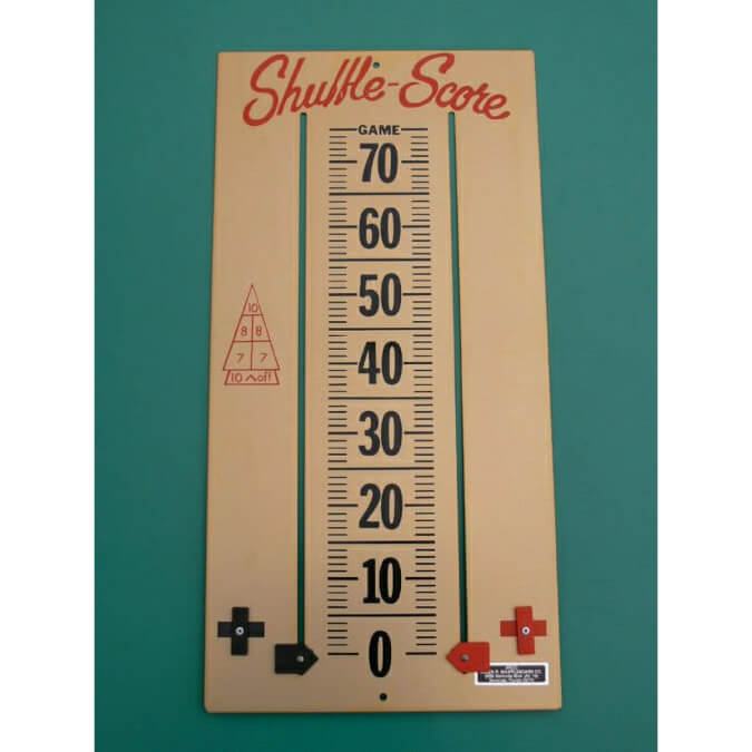 Shuffleboard Scoreboard