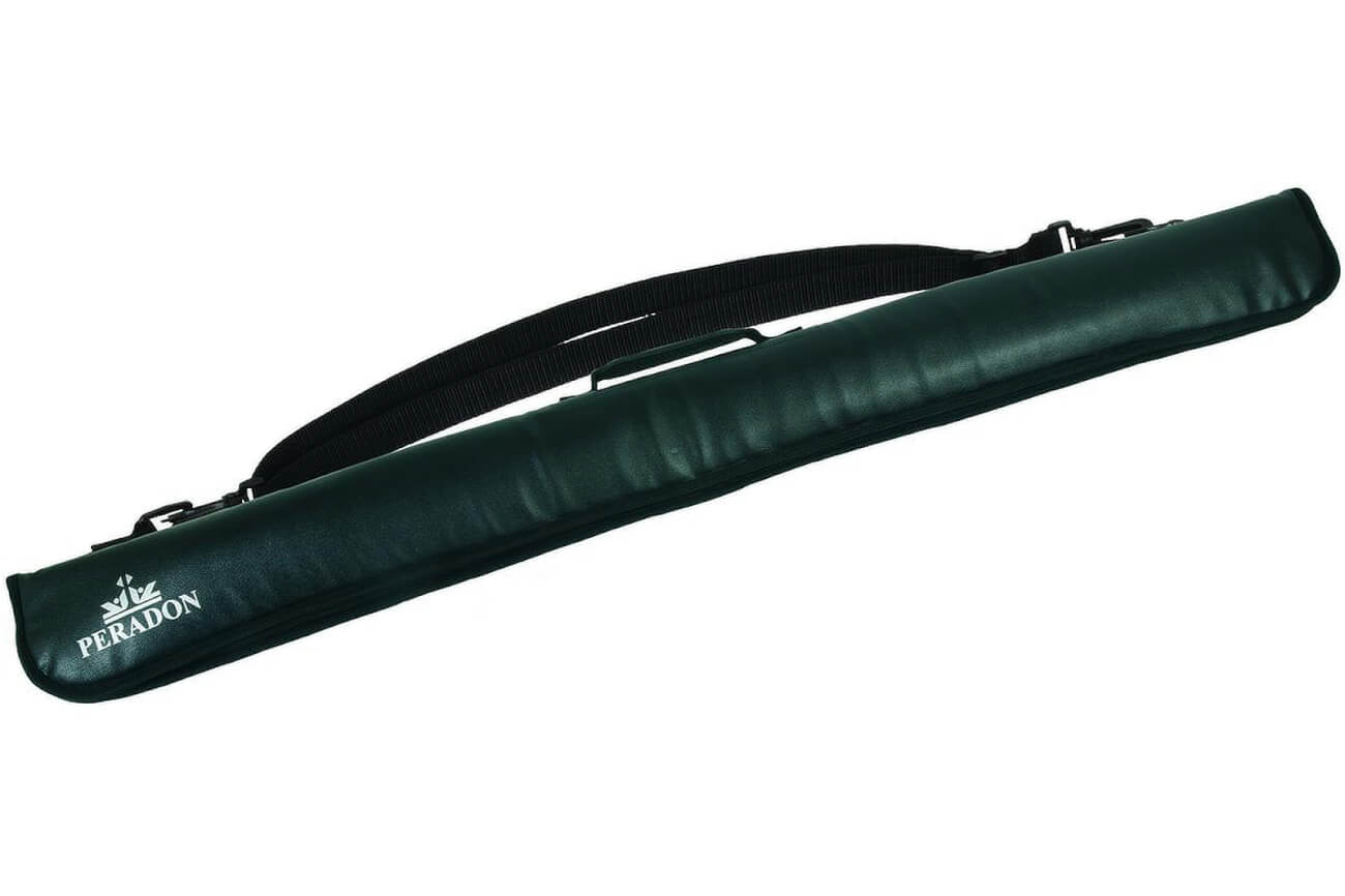 Peradon Black Full Zip Case for 3/4 Joint Cue & Extension